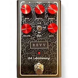 Used Revv Amplification G4 Anniversary Edition Distortion Effects Pedal Effect Pedal