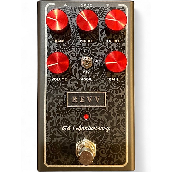 Used Revv Amplification G4 Anniversary Edition Distortion Effects Pedal Effect Pedal