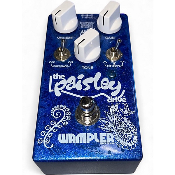 Used Wampler Brad Paisley Signature Overdrive Effect Pedal
