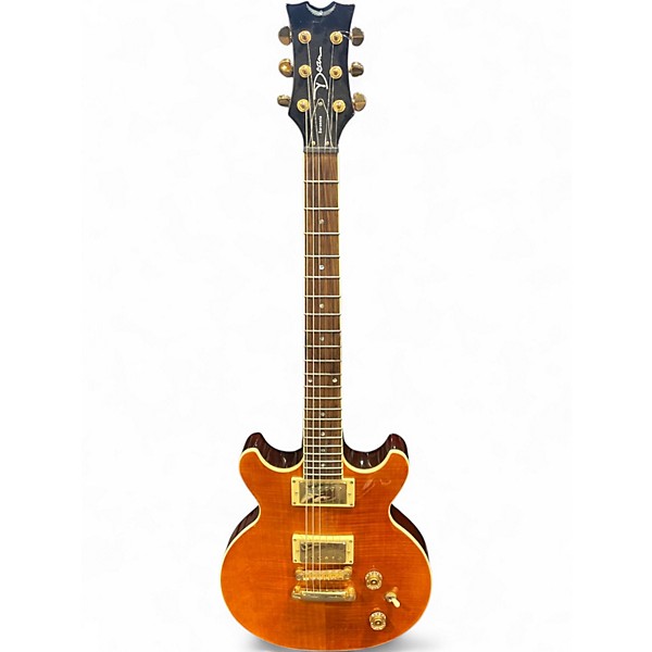 Used Dean Sarasota Trans Orange Solid Body Electric Guitar