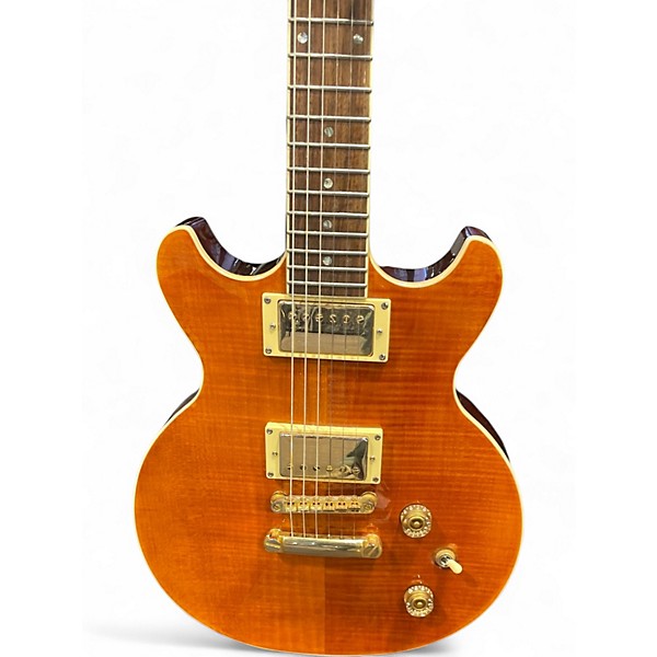 Used Dean Sarasota Trans Orange Solid Body Electric Guitar