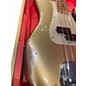 Used Fender F24 LTD P-JAZZ BASS  Aztec Gold Electric Bass Guitar