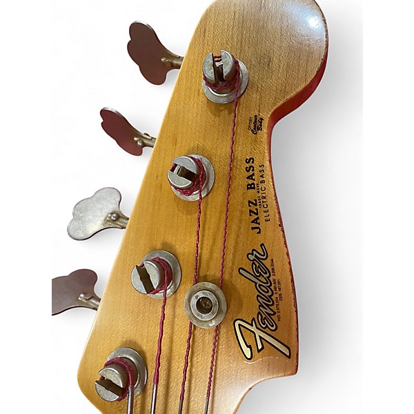 Used Fender F24 LTD P-JAZZ BASS  Aztec Gold Electric Bass Guitar