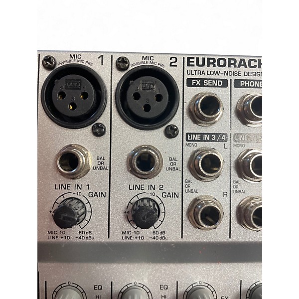Used Behringer Eurorack UB1002 Powered Mixer