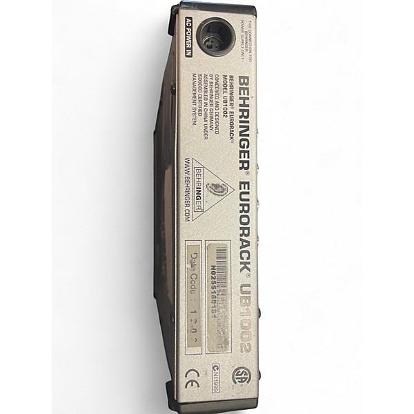 Used Behringer Eurorack UB1002 Powered Mixer