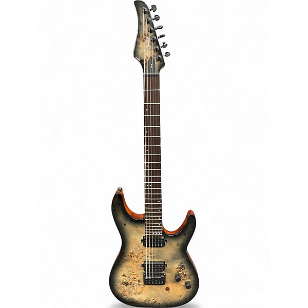 Used Schecter Guitar Research CR-6 Charcoal Solid Body Electric Guitar