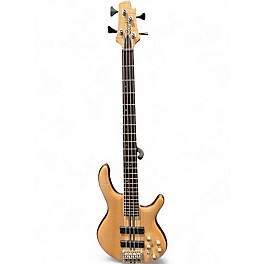 Used Cort A4 Plus FMMH Open Pore Natural Electric Bass Guitar