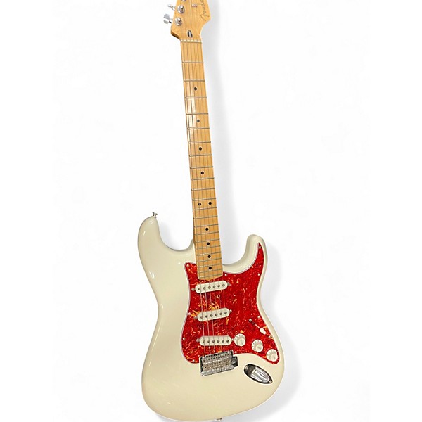 Used 2020 Fender Player Stratocaster Polar White Solid Body Electric Guitar