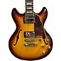 Used D'Angelico Premier Series MINI DC Vintage Sunburst Hollow Body Electric Guitar