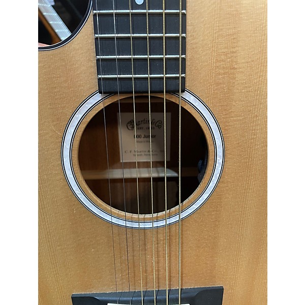 Used Martin 000 JUNIOR LEFT HANDED NATURAL Acoustic Electric Guitar