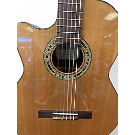 Used Kremona Verea Left Handed Natural Nylon String Acoustic Guitar