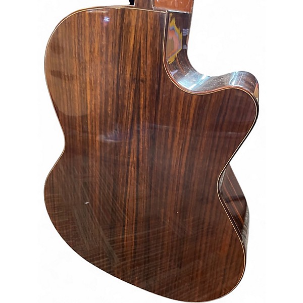 Used Kremona Verea Left Handed Natural Nylon String Acoustic Guitar