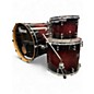Used Spaun 3 Piece TL Series Red Mocha Burst Drum Kit