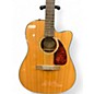 Used Fender CD140SCE Natural Acoustic Electric Guitar