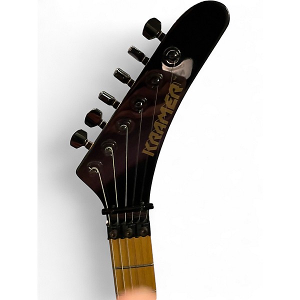 Used Kramer MK-2B Vintage White Solid Body Electric Guitar