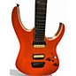 Used Ibanez RGR5221 Transparent Fluorescent Orange Solid Body Electric Guitar