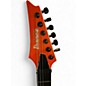 Used Ibanez RGR5221 Transparent Fluorescent Orange Solid Body Electric Guitar