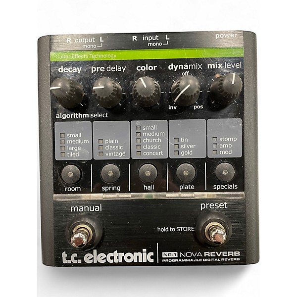 Used TC Electronic NR1 Nova Reverb Effect Pedal | Guitar Center