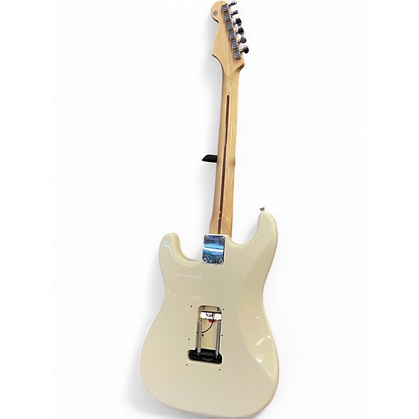 Used Fender Player Stratocaster 50th Anniversary Antique White Solid Body Electric Guitar