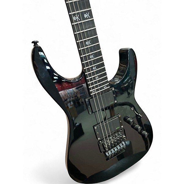 Used ESP LTD KH602 Kirk Hammett Signature Black Solid Body Electric Guitar