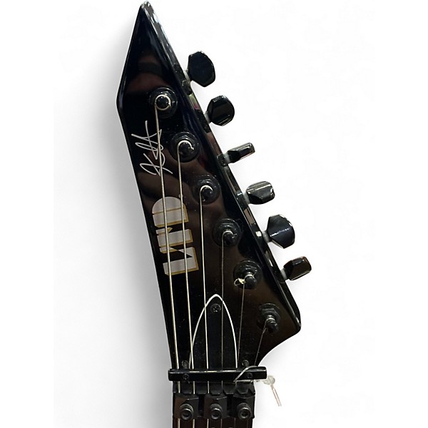 Used ESP LTD KH602 Kirk Hammett Signature Black Solid Body Electric Guitar