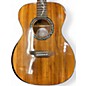 Used Luna Vinyard folk guitar koa Acoustic Electric Guitar