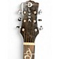 Used Luna Vinyard folk guitar koa Acoustic Electric Guitar