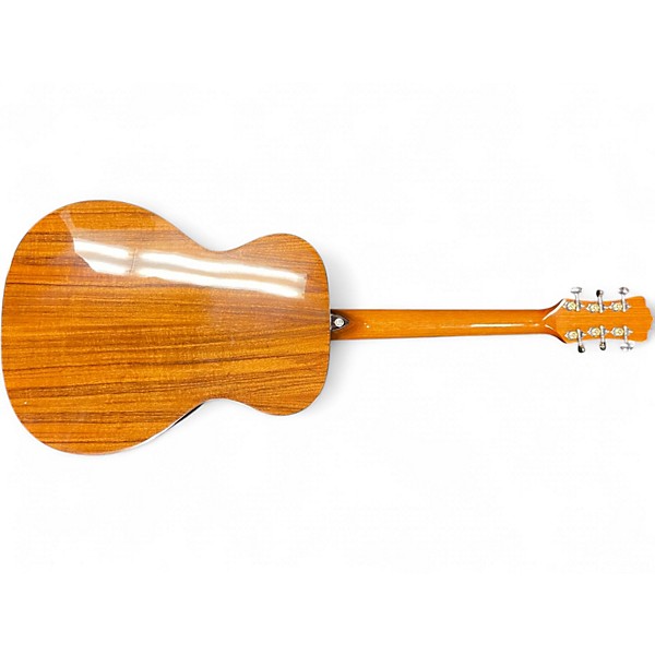 Used Luna Vinyard folk guitar koa Acoustic Electric Guitar