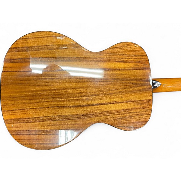 Used Luna Vinyard folk guitar koa Acoustic Electric Guitar