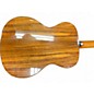 Used Luna Vinyard folk guitar koa Acoustic Electric Guitar