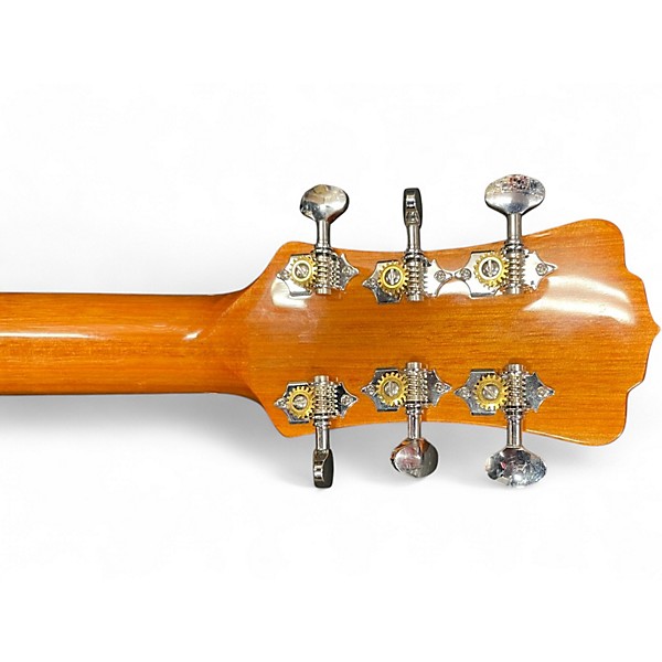 Used Luna Vinyard folk guitar koa Acoustic Electric Guitar