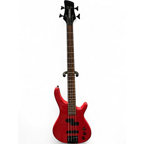 Used Hartke Gig Bass Red Electric Bass Guitar