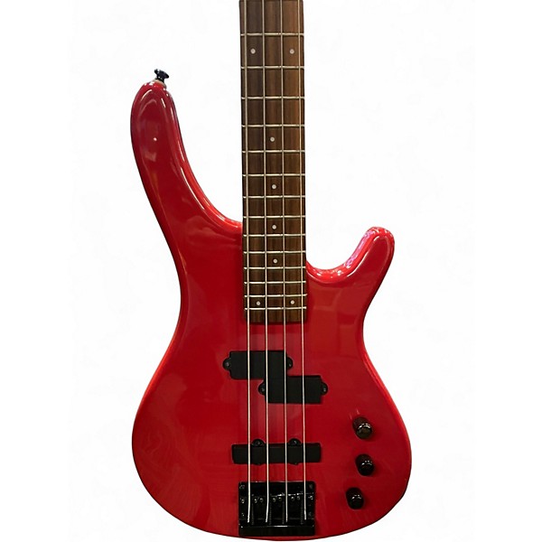 Used Hartke Gig Bass Red Electric Bass Guitar