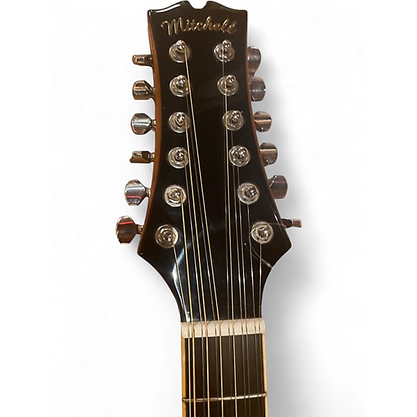 Used Mitchell MD100S12E Natural 12 String Acoustic Electric Guitar