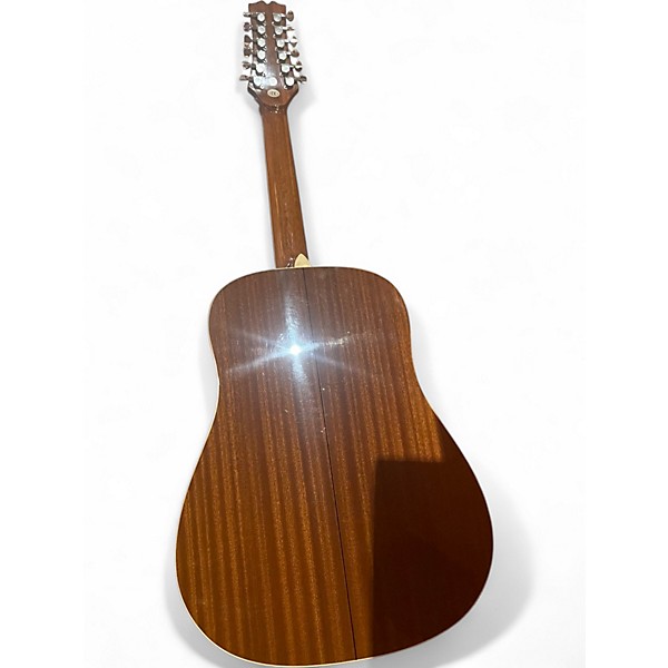 Used Mitchell MD100S12E Natural 12 String Acoustic Electric Guitar