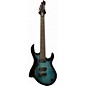 Used Kiesel Aries 7 Trans Aqua/Black Burst Solid Body Electric Guitar thumbnail
