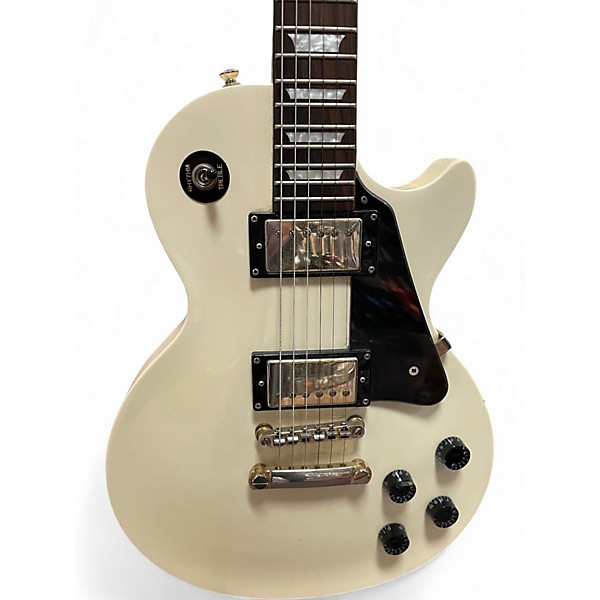 Used Epiphone Les Paul Studio White Solid Body Electric Guitar
