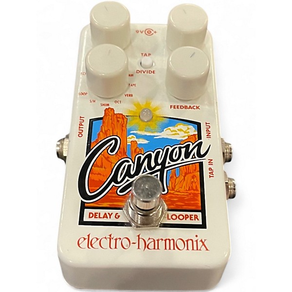 Used Electro-Harmonix Canyon Delay and Looper Effect Pedal