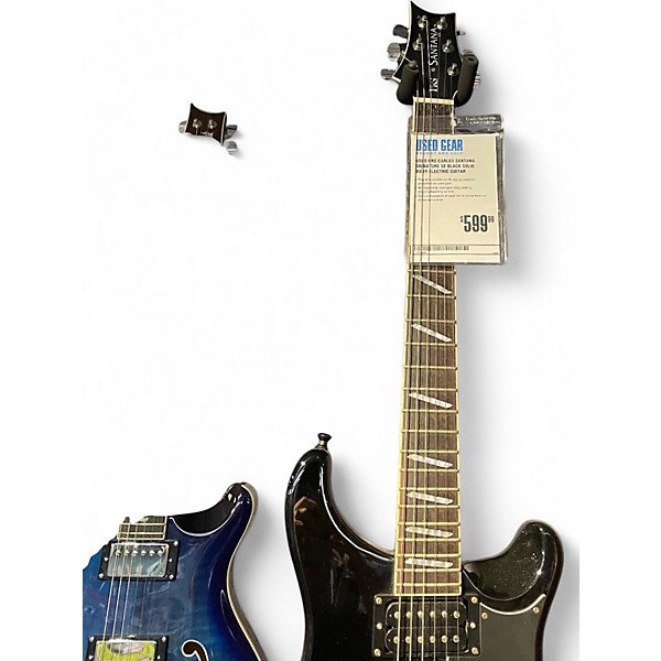 Used PRS Carlos Santana Signature SE Black Solid Body Electric Guitar