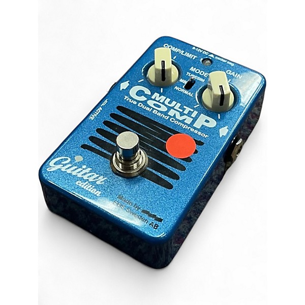 Used EBS MultiComp True Dual Band Compressor Bass Effect Pedal