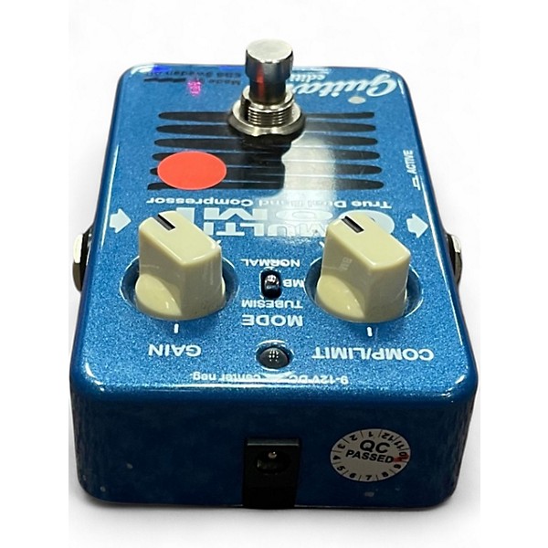 Used EBS MultiComp True Dual Band Compressor Bass Effect Pedal