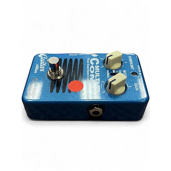 Used EBS MultiComp True Dual Band Compressor Bass Effect Pedal