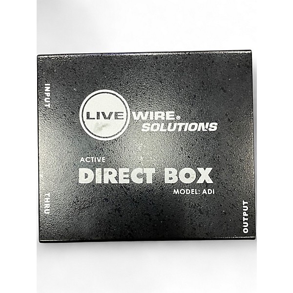 Used Live Wire Solutions ADI ACTIVE DIRECT BOX  Direct Box