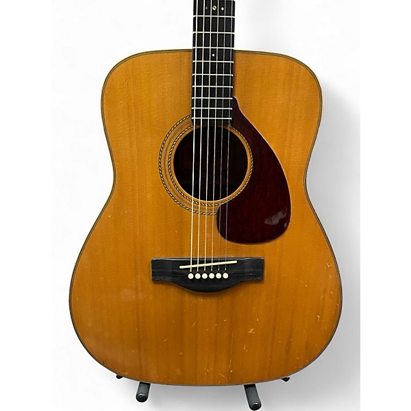 Vintage 1960s Yamaha fg-500 Vintage Natural Acoustic Guitar