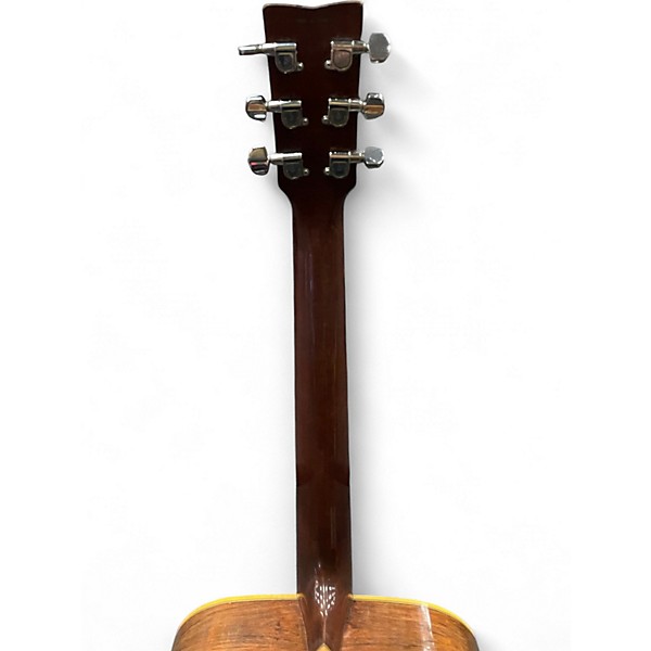 Vintage 1960s Yamaha fg-500 Vintage Natural Acoustic Guitar