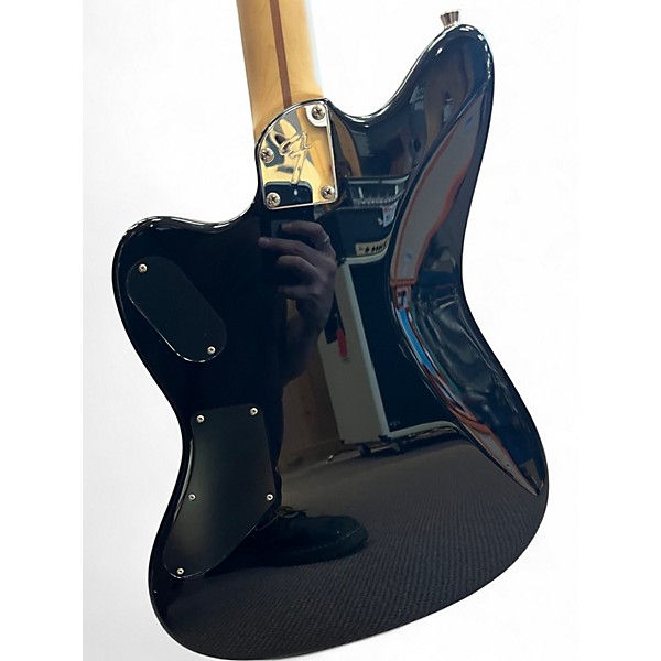 Used Fender MIJ Modern Jazzmaster Black Solid Body Electric Guitar