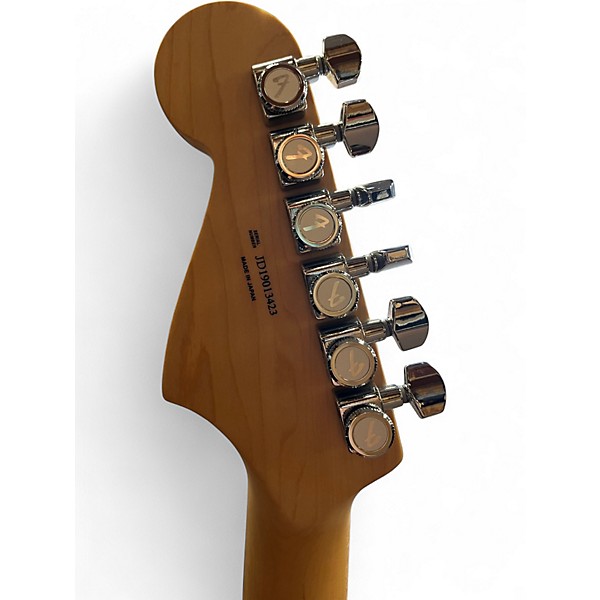 Used Fender MIJ Modern Jazzmaster Black Solid Body Electric Guitar