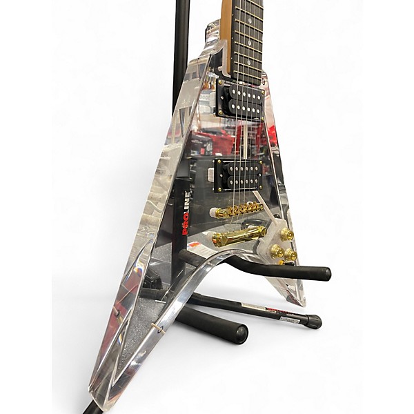 Used Rafferty ROCKETMAN III ACRYLIC Solid Body Electric Guitar