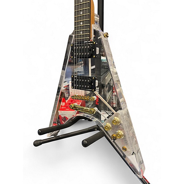 Used Rafferty ROCKETMAN III ACRYLIC Solid Body Electric Guitar