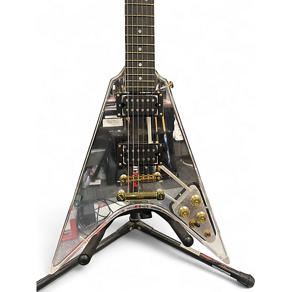 Used Rafferty ROCKETMAN III ACRYLIC Solid Body Electric Guitar